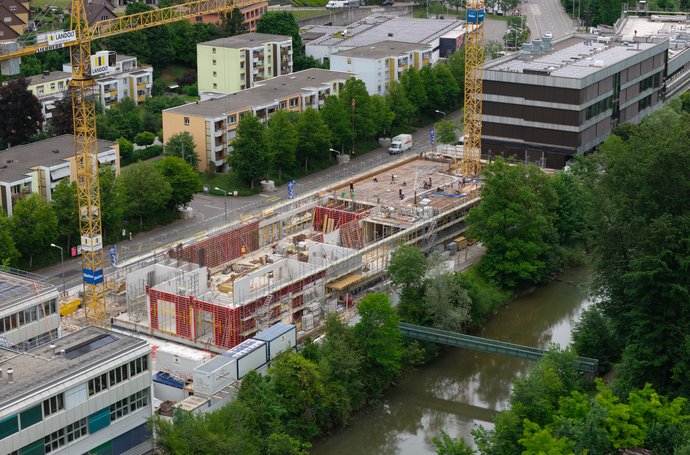 Endspurt bei der Rohbauphase