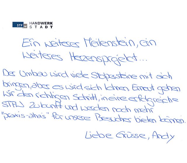 Andreas’s Zeitkapselbeitrag
